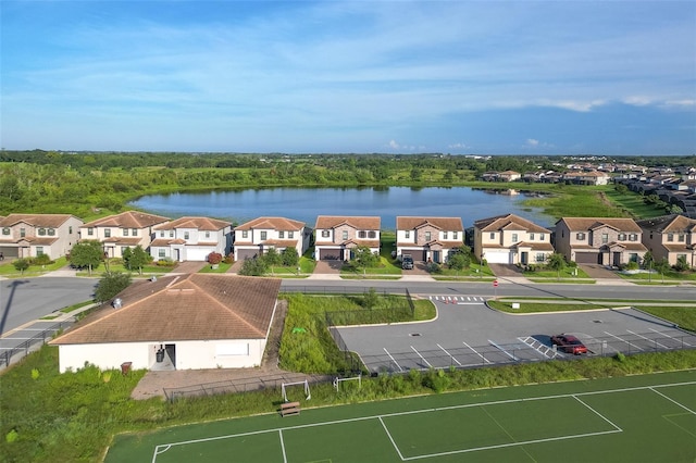 207 Macaulays Cv, Haines City, FL 33844 - aerial view of residential area featuring a nearby body of water