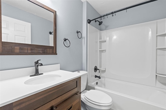 3245 Kings Ridge Ter, Deltona, FL 32725 - full bathroom featuring shower / bathtub combination and vanity