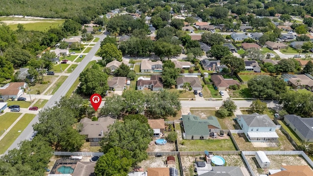 3245 Kings Ridge Ter, Deltona, FL 32725 - aerial overview of property's location with nearby suburban area