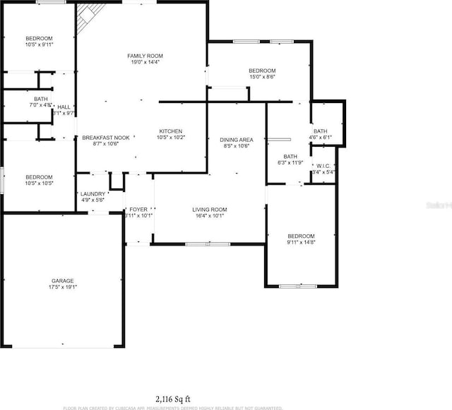 3245 Kings Ridge Ter, Deltona, FL 32725 - view of floor plan / room layout