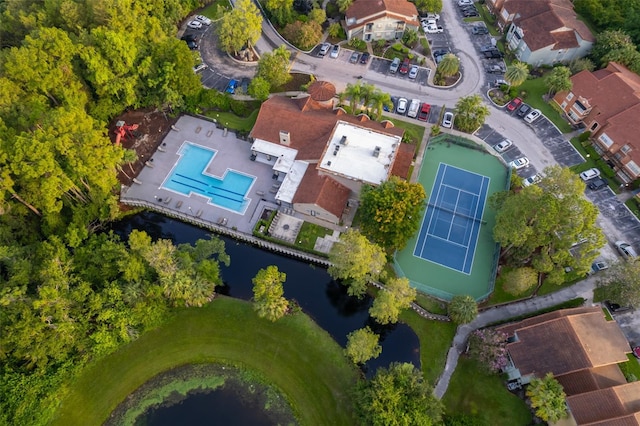 5140 Conroy Rd Unit 16, Orlando, FL 32811 - aerial view of property's location with a pool and a nearby body of water