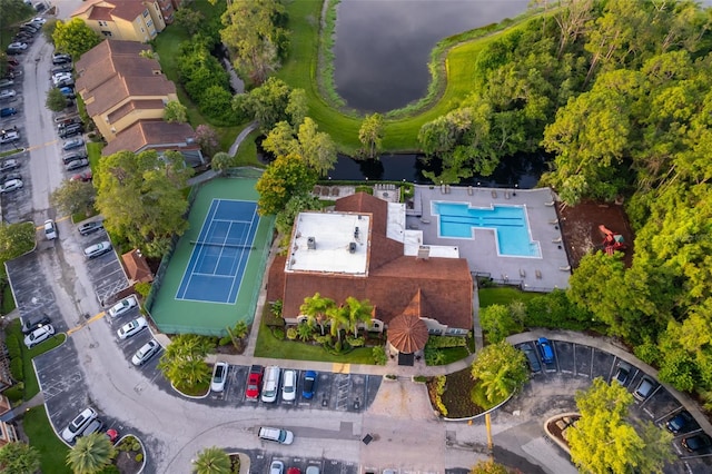 5140 Conroy Rd Unit 16, Orlando, FL 32811 - drone / aerial view of a pool area