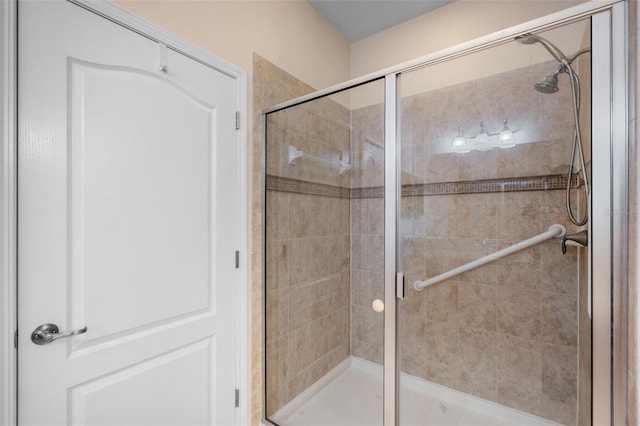 3685 Corsica Ln, Clermont, FL 34711 - full bathroom with a shower stall