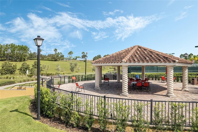 3685 Corsica Ln, Clermont, FL 34711 - view of community featuring a gazebo