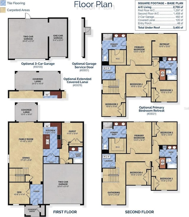 14587 Crestavista Ave, Clermont, FL 34714 - view of floor plan / room layout