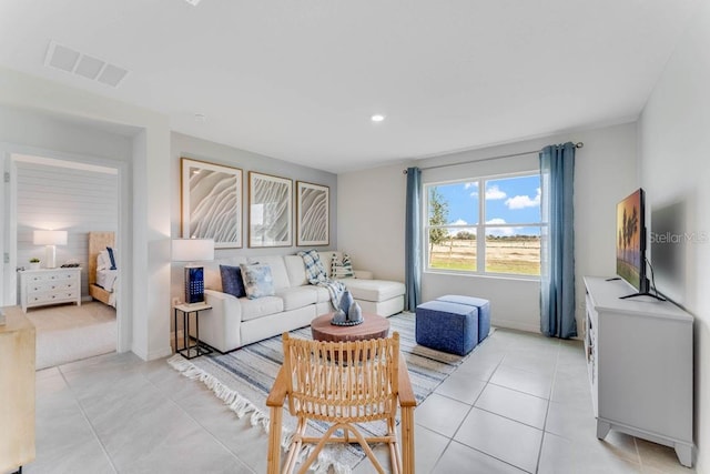 5173 Masser Rd, Saint Cloud, FL 34772 - living area featuring light tile patterned flooring and recessed lighting