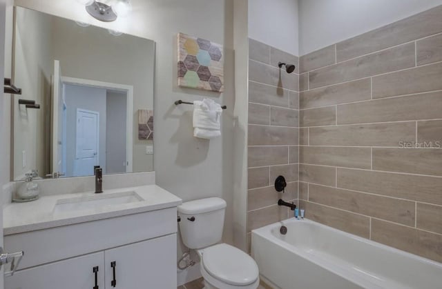 2113 Broome St, Kissimmee, FL 34743 - bathroom featuring vanity and shower / washtub combination