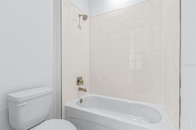 1261 Champions Dr, Daytona Beach, FL 32124 - full bathroom with toilet and bathtub / shower combination