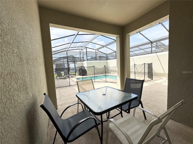 4192 Paragraph Dr, Kissimmee, FL 34746 - view of patio / terrace featuring a lanai