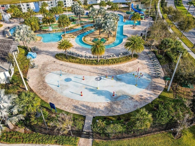 4192 Paragraph Dr, Kissimmee, FL 34746 - drone / aerial view of a pool area