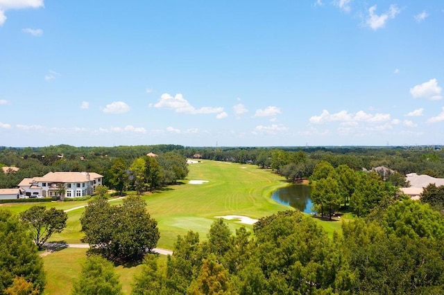 11209 Macaw Ct, Windermere, FL 34786 - drone / aerial view of a golf club and a nearby body of water