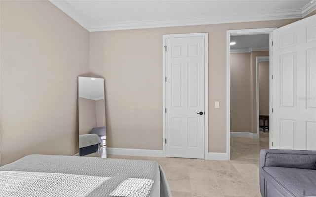 12023 Gold Creek Trl, Windermere, FL 34786 - bedroom with ornamental molding and baseboards
