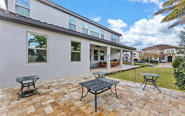 12023 Gold Creek Trl, Windermere, FL 34786 - view of patio / terrace featuring ceiling fan