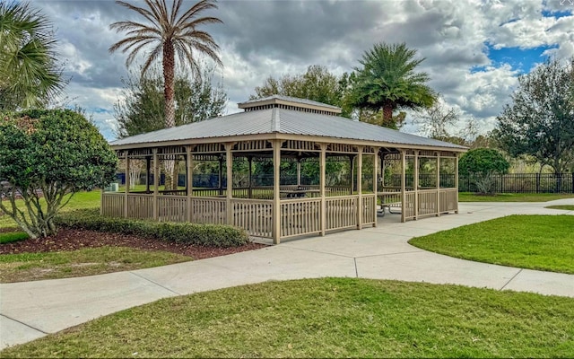 12023 Gold Creek Trl, Windermere, FL 34786 - view of community featuring a gazebo