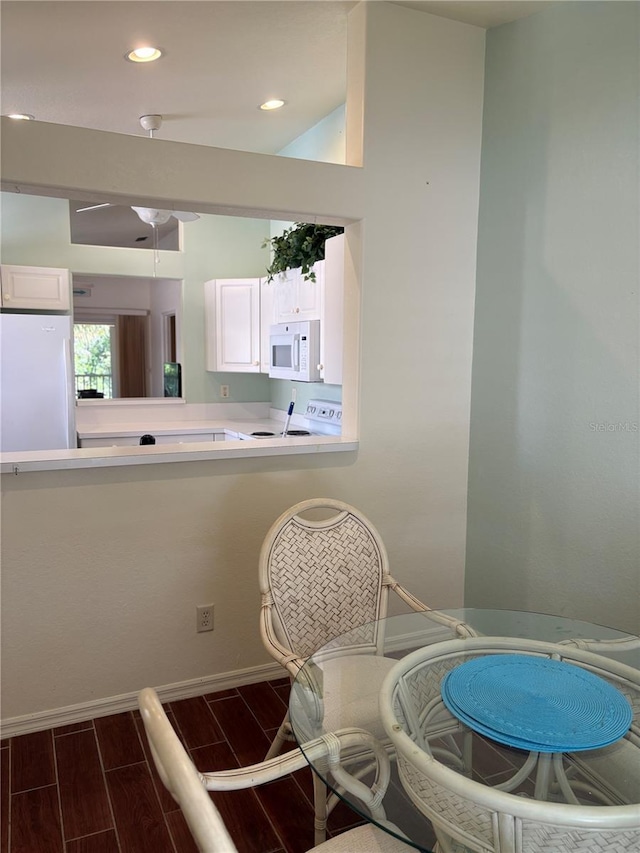 26735 Little John Ct Unit 27, Bonita Springs, FL 34135 - bathroom with recessed lighting and wood finish floors