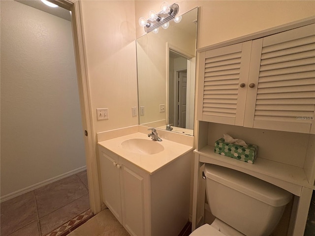 26735 Little John Ct Unit 27, Bonita Springs, FL 34135 - bathroom with vanity and tile patterned flooring
