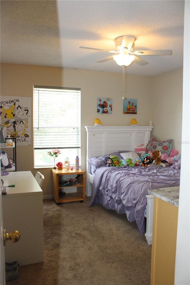 1533 Blue Sky Way, Clermont, FL 34714 - bedroom featuring light colored carpet and a ceiling fan