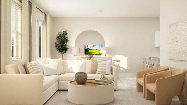 2664 Skyline Loop, Kissimmee, FL 34758 - living area featuring healthy amount of natural light