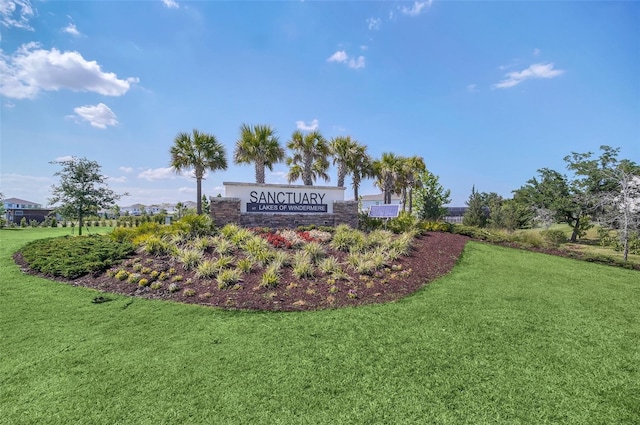 6926 Cucamelon Ct, Windermere, FL 34786 - community / neighborhood sign featuring a lawn