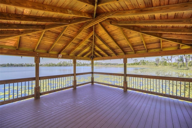 6926 Cucamelon Ct, Windermere, FL 34786 - deck with a water view