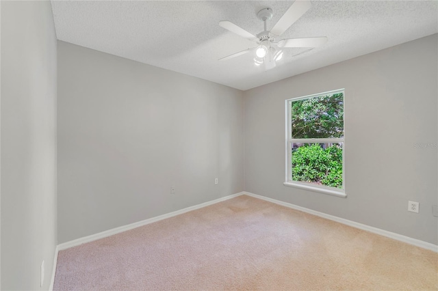 938 Gateshead Ct, Kissimmee, FL 34758 - carpeted empty room featuring ceiling fan and a textured ceiling