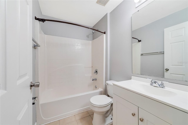 938 Gateshead Ct, Kissimmee, FL 34758 - full bathroom with vanity, shower / washtub combination, and tile patterned flooring