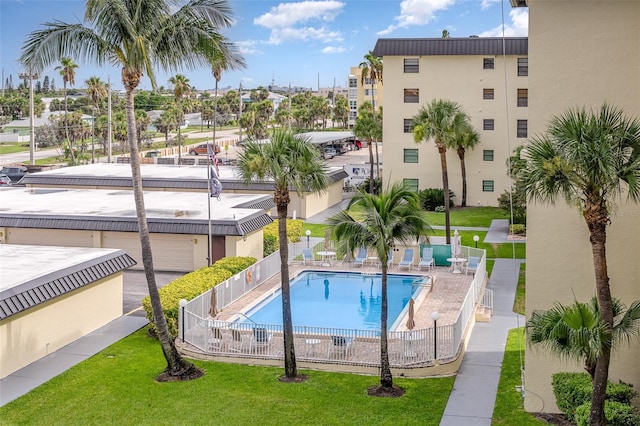 4570 Ocean Beach Blvd Unit 226, Cocoa Beach, FL 32931 - view of community pool