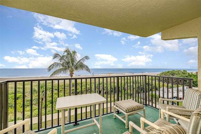 4570 Ocean Beach Blvd Unit 226, Cocoa Beach, FL 32931 - balcony featuring a water view
