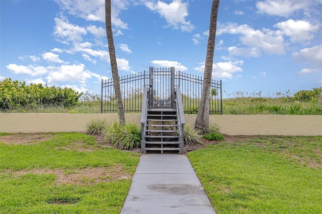 4570 Ocean Beach Blvd Unit 226, Cocoa Beach, FL 32931 - view of community with stairs