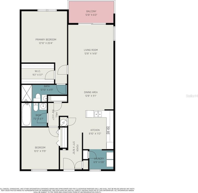 4570 Ocean Beach Blvd Unit 226, Cocoa Beach, FL 32931 - view of home floor plan