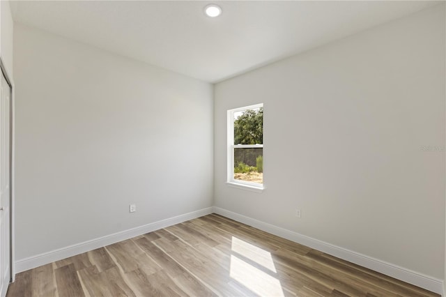 764 Marion Oaks Mnr, Ocala, FL 34473 - spare room featuring light wood-style floors and recessed lighting