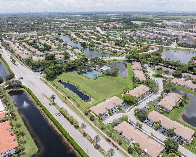 1711 SW 116th Way, Miramar, FL 33025 - aerial view of property and surrounding area with a nearby body of water and nearby suburban area