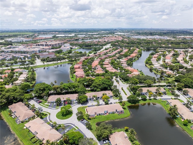 1711 SW 116th Way, Miramar, FL 33025 - aerial view of property's location with a large body of water and nearby suburban area