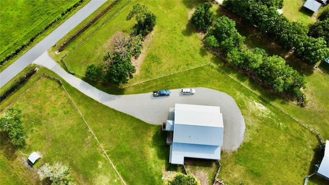 view of aerial view