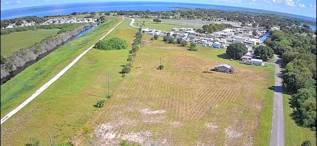 bird's eye view featuring a rural view