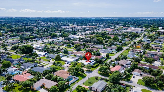 aerial view