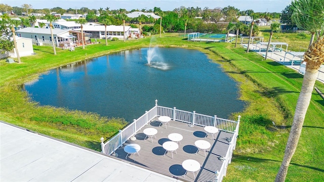 property view of water