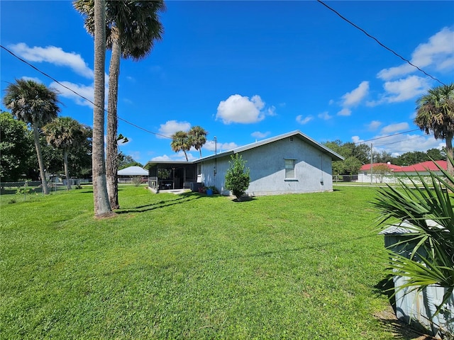 view of yard