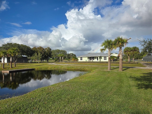 property view of water