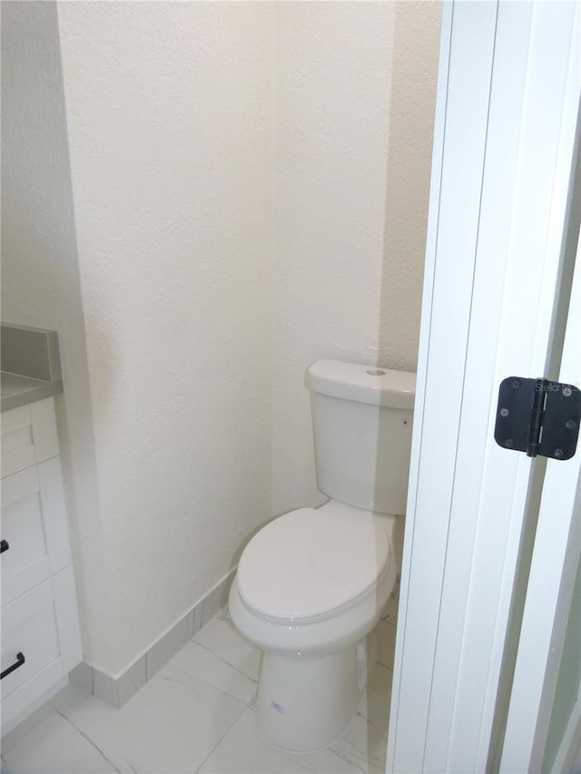 bathroom with toilet