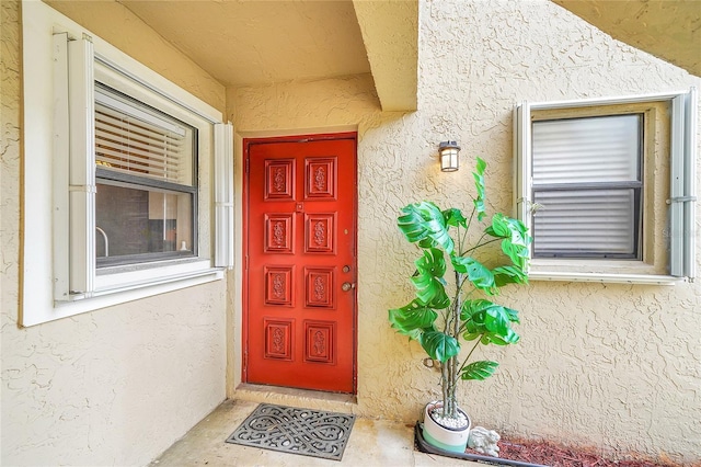 view of entrance to property