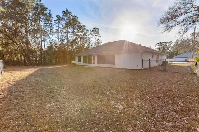 view of property exterior