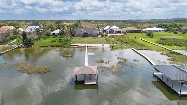 199 S Bear Pointe Dr, Lake Placid, FL 33852 - bird's eye view with a water view