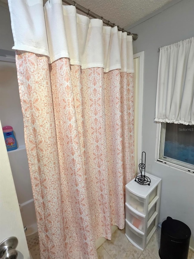 1601 US Highway 441 SE Unit 24, Okeechobee, FL 34974 - full bathroom with tile patterned floors and a textured ceiling
