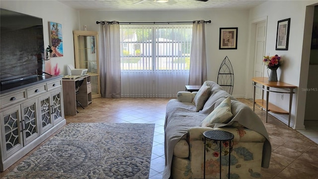 3007 SE 34th Ct, Okeechobee, FL 34974 - living room with light tile patterned floors