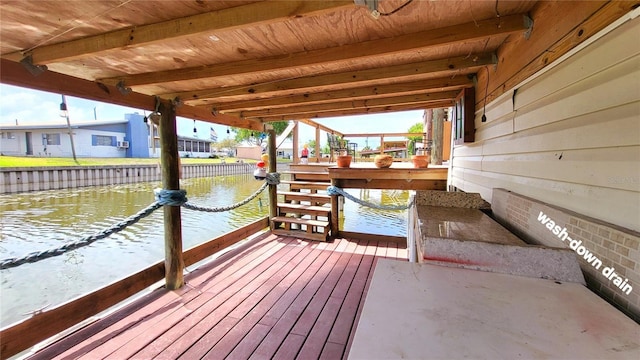 1066 5th St, Okeechobee, FL 34974 - dock area with a water view