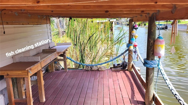 1066 5th St, Okeechobee, FL 34974 - dock with a water view