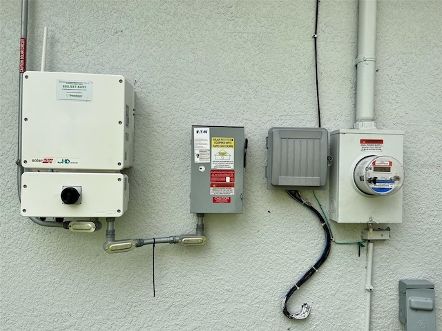 4486 SW Cacao St, Port St Lucie, FL 34953 - utility room featuring electric meter