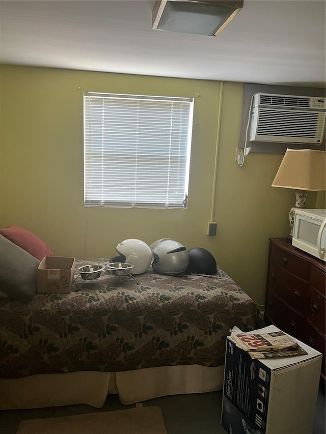 1096 8th St, Okeechobee, FL 34974 - bedroom featuring a wall mounted air conditioner