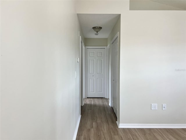 1150 SW 83rd Ave, Okeechobee, FL 34974 - corridor with wood finished floors